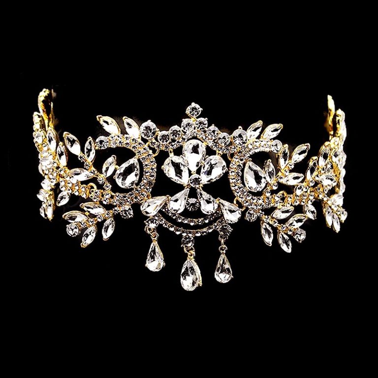 tiara para boda gitana