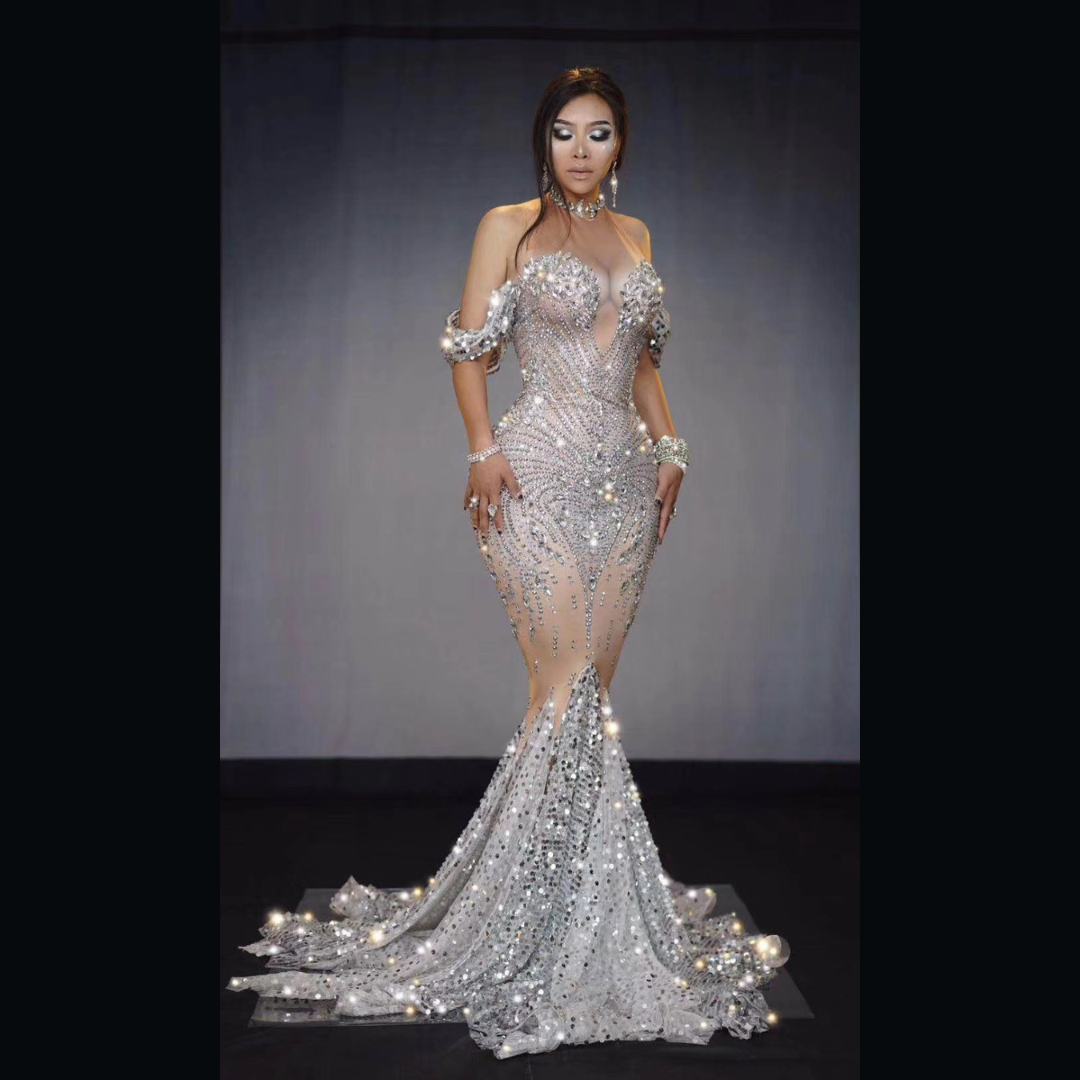 Vestido de Pedimiento de Novia Gitana